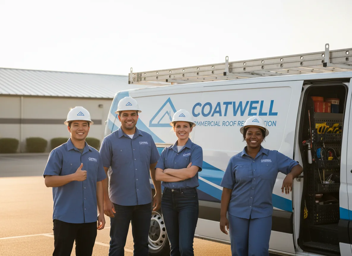 Commercial roof coating company in Spring Park, MN